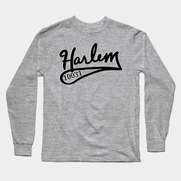 Code Harlem Long Sleeve T-Shirt by Duendo Design